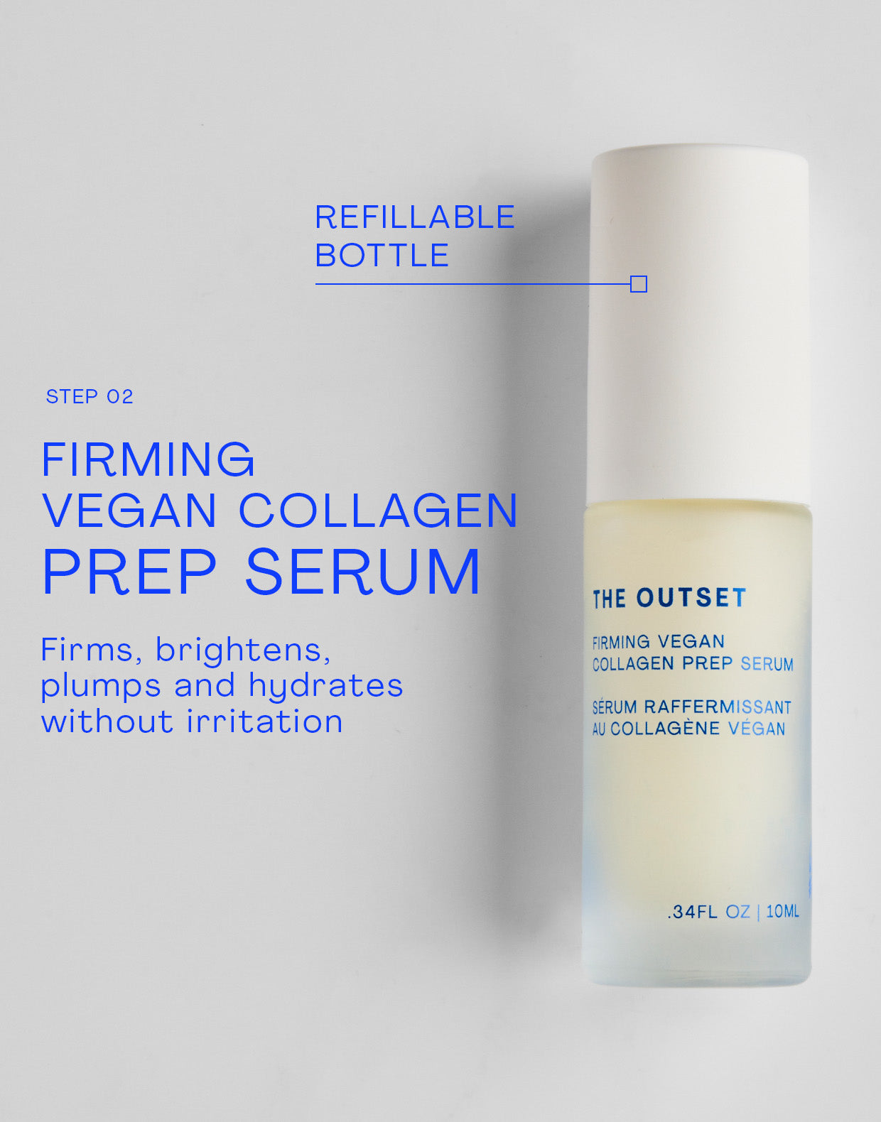 Travel Size Firming Vegan Collagen Prep Serum – The Outset