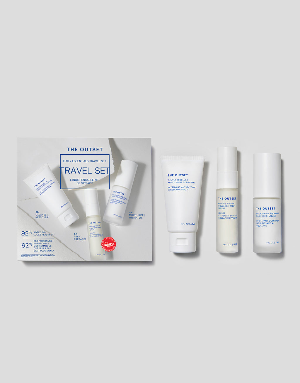 THE ART OF FACE AND BODY sold CARE TRAVEL SET